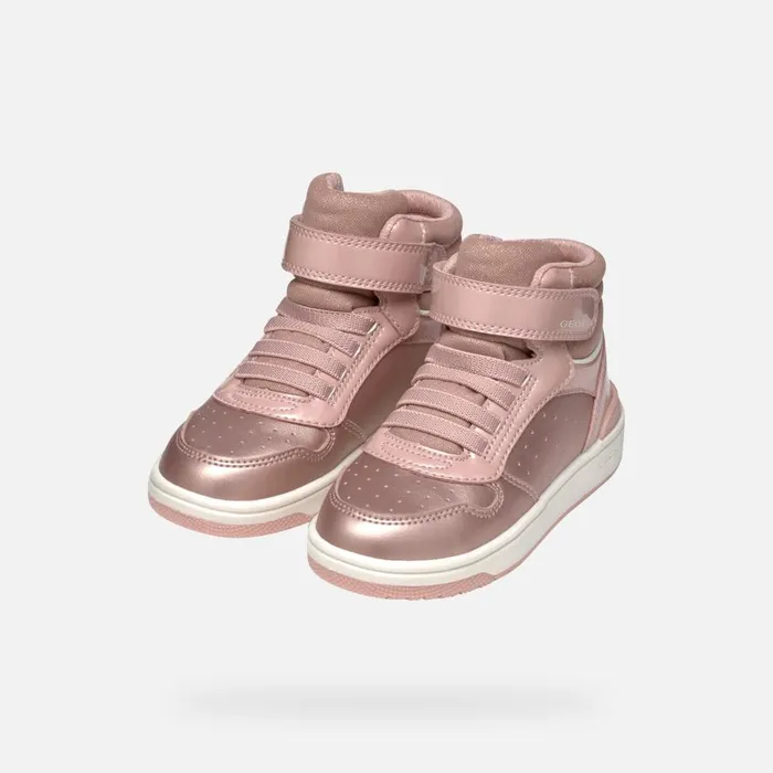 Geox Sneakers WASHIBA JUNIOR Rose High Top Sneakers Rose 8211 Kids