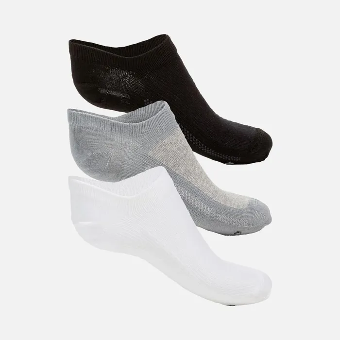 Geox Socks NOSHOW 3PACK Short Socks Black Woman Geox Blackmelange Greywhite 8211 Woman