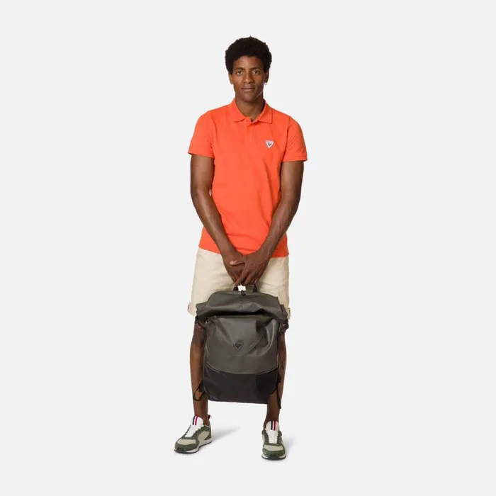 Herren Polos Und TShirts Rossignol Polohemd Mit Logo Fr Herren Flameorange