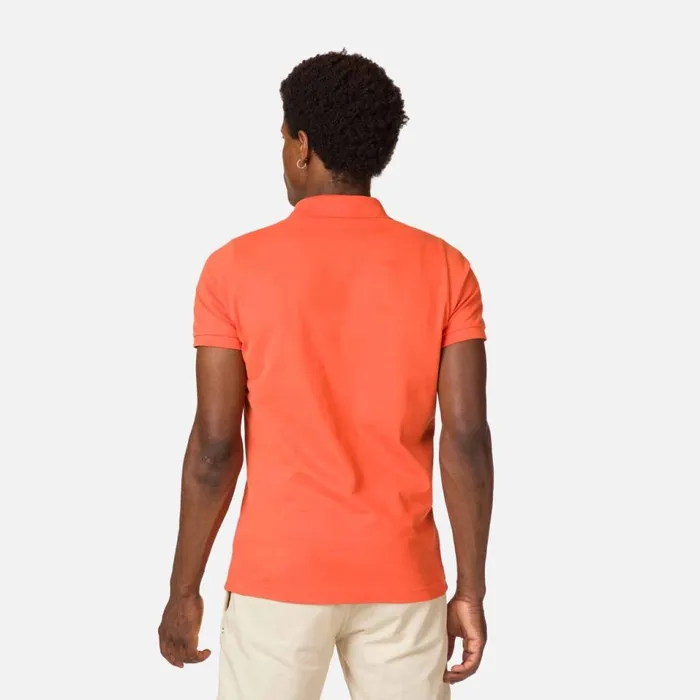 Herren Polos Und TShirts Rossignol Polohemd Mit Logo Fr Herren Flameorange