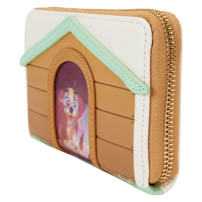 I Heart Disney Dogs Doghouse Triple Lenticular Zip Around Wallet Unisex Loungefly Bags and Wallets I Heart Disney Dogs Doghouse Triple Lenticular Zip Around Wallet Unisex Loungefly Bags and Wallets