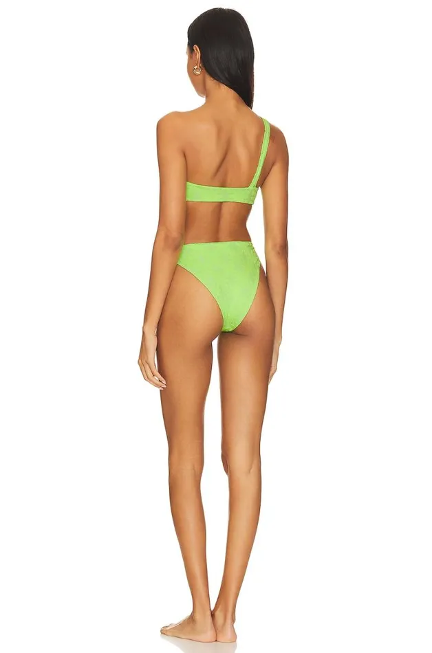 In My Moment One Piece Neon Green Women Lovers and Friends Swimsuits and CoverUps