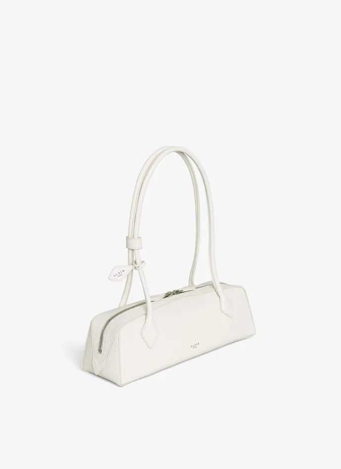Ivory LE TECKEL MEDIUM BAG IN GOATSKIN Women Alaa Le Teckel