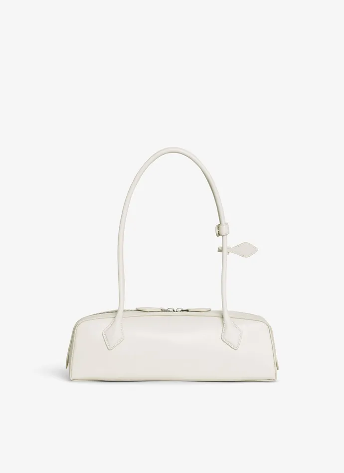 Ivory LE TECKEL MEDIUM BAG IN GOATSKIN Women Alaa Le Teckel