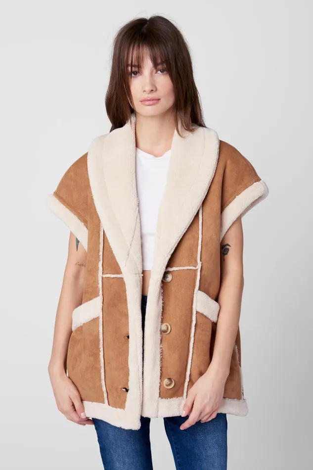 Jackets Women Blank Nyc Feels Natural Coat Vest Jackets Women Blank Nyc Feels Natural Coat Vest