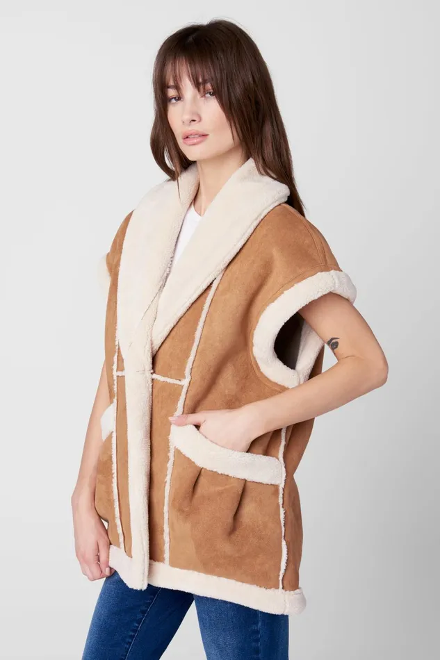 Jackets Women Blank Nyc Feels Natural Coat Vest Jackets Women Blank Nyc Feels Natural Coat Vest