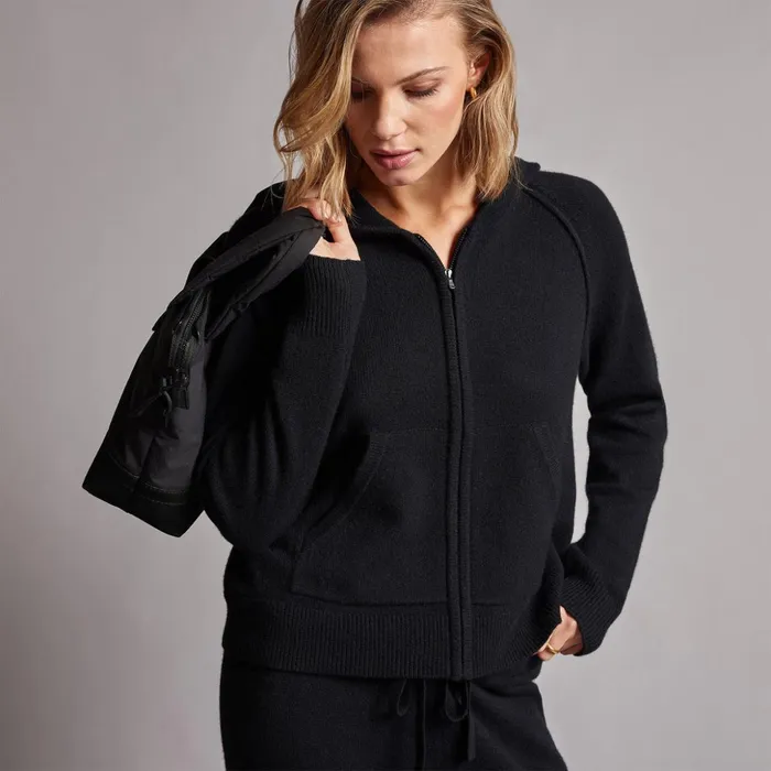 James Perse Lounge WomenSINGLEQUOTEADDEDs Cashmere Track Set Black 8211 Women