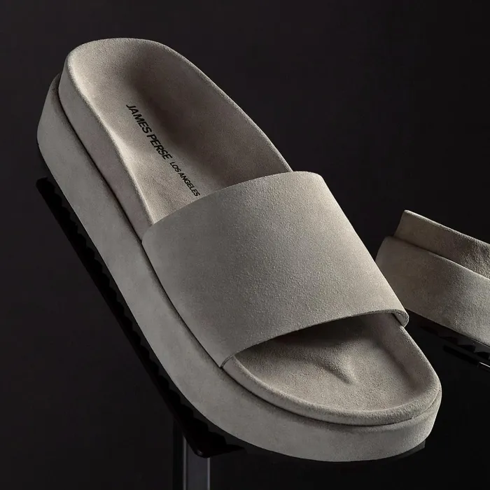 James Perse Sandals WomenSINGLEQUOTEADDEDs Single Strap Platform Slide Earth 8211 Women