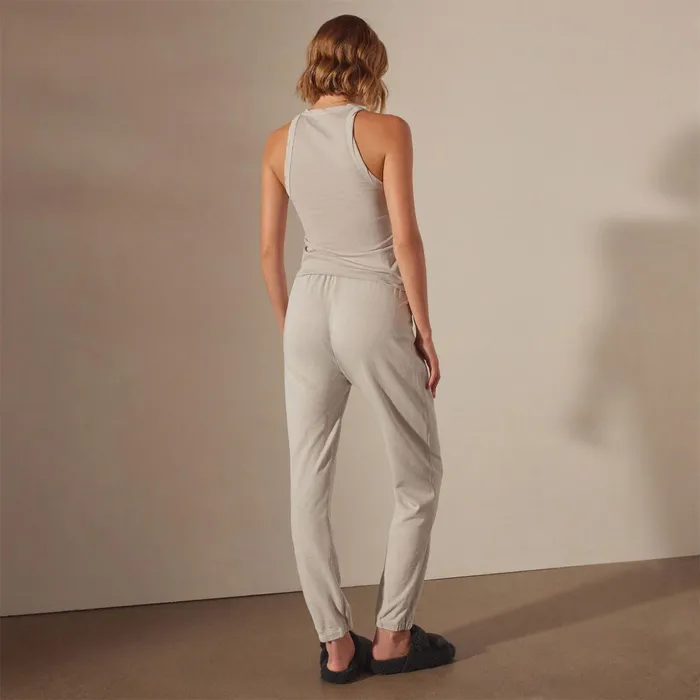 James Perse Sweat TopsBottoms French Terry Sweat Pant Salt Pigment 8211 Women