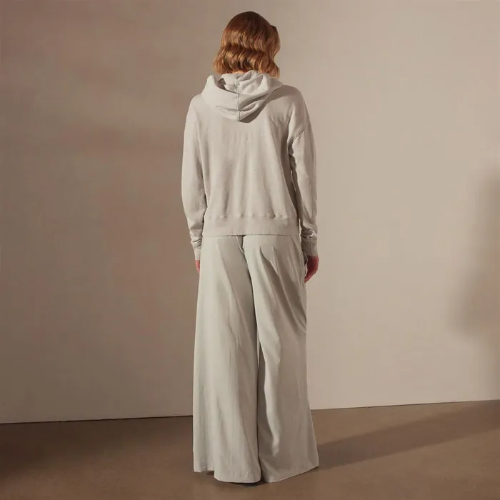 James Perse Sweat TopsBottoms Pullover Hoodie Salt Pigment 8211 Women
