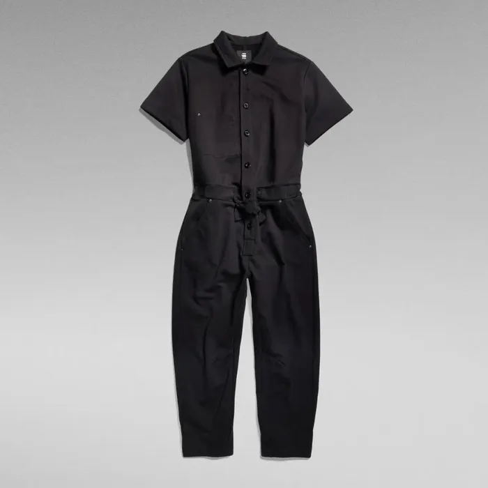 Jumpsuits Women GStar RAW Jersey Jumpsuit Dark Black