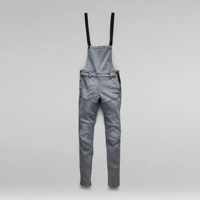 Jumpsuits Women GStar RAW Radar Slim Dungaree Sun Faded Moon Grey