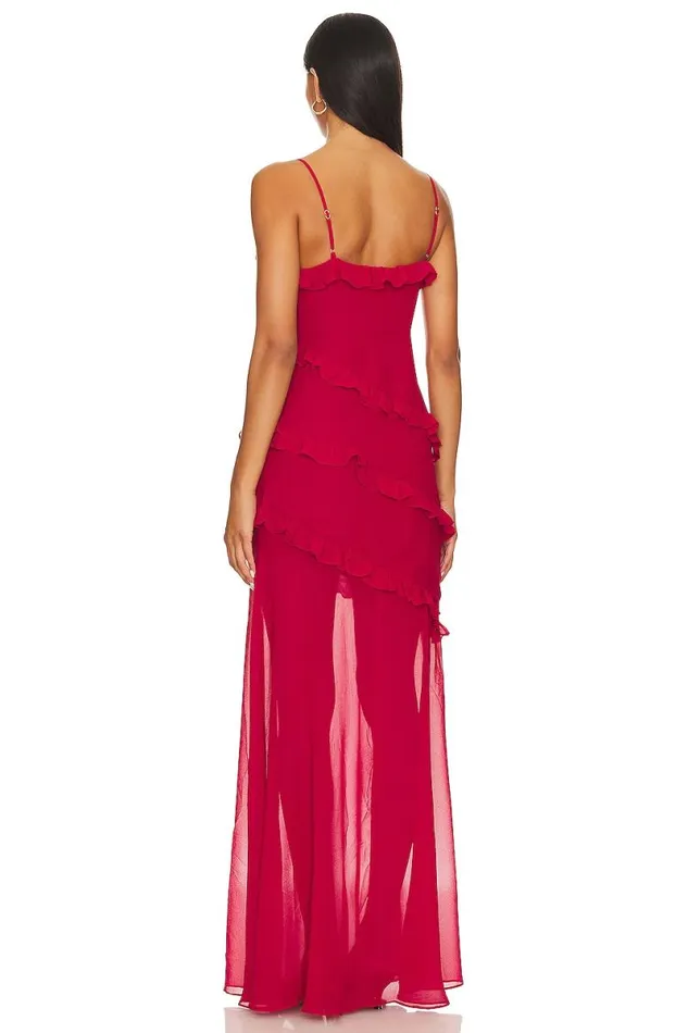 Karlie Gown Red Women Lovers and Friends Dresses