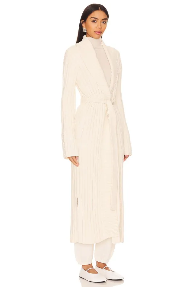 Katherine Long Cardigan Cream Women Lovers and Friends Sweaters and Knits