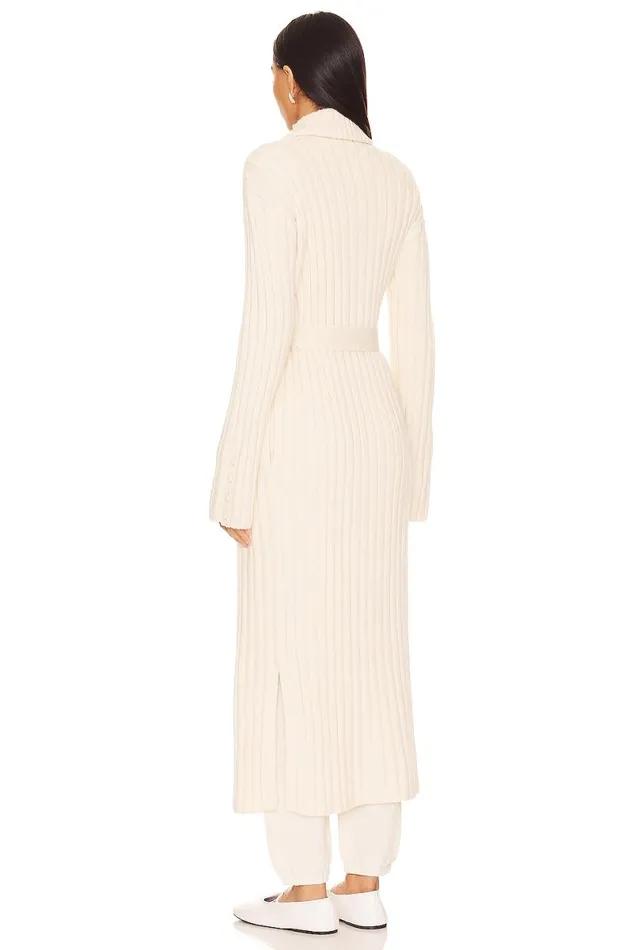 Katherine Long Cardigan Cream Women Lovers and Friends Sweaters and Knits