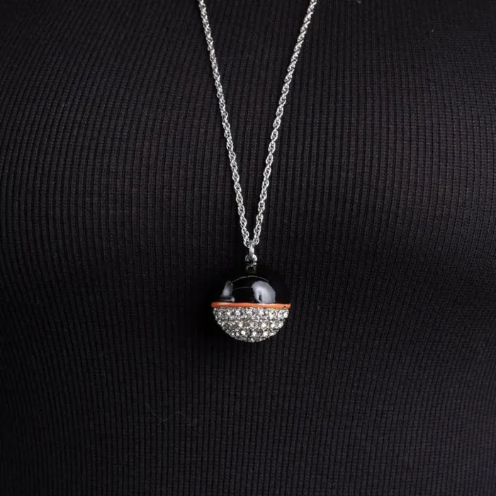 Kenneth Jay Lane Dark Color Necklaces Women Black Coral And Rhinestone Ball Necklace Kenneth Jay Lane Dark Color Necklaces Women Black Coral And Rhinestone Ball Necklace