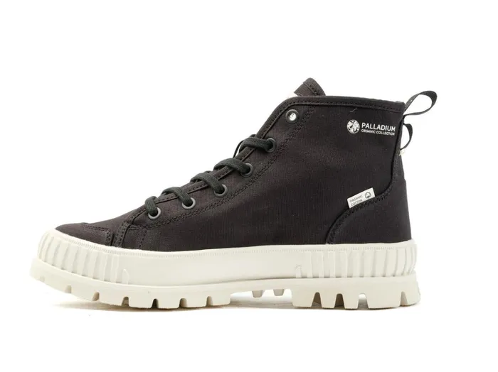 Kids Boots PALLADIUM PALLASHOCK ORGANIC 2 Black Kids Boots PALLADIUM PALLASHOCK ORGANIC 2 Black