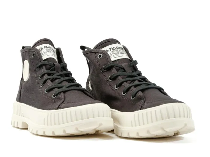 Kids Boots PALLADIUM PALLASHOCK ORGANIC 2 Black Kids Boots PALLADIUM PALLASHOCK ORGANIC 2 Black
