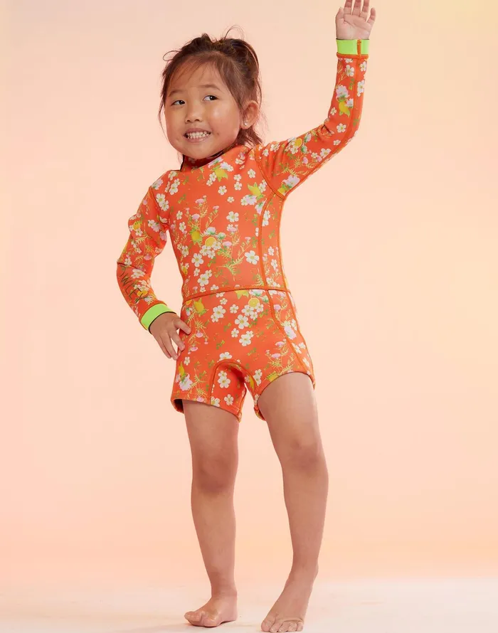 Kids Floral Wetsuit 8211 Orgmt Women Cynthia Rowley Surf and Swim