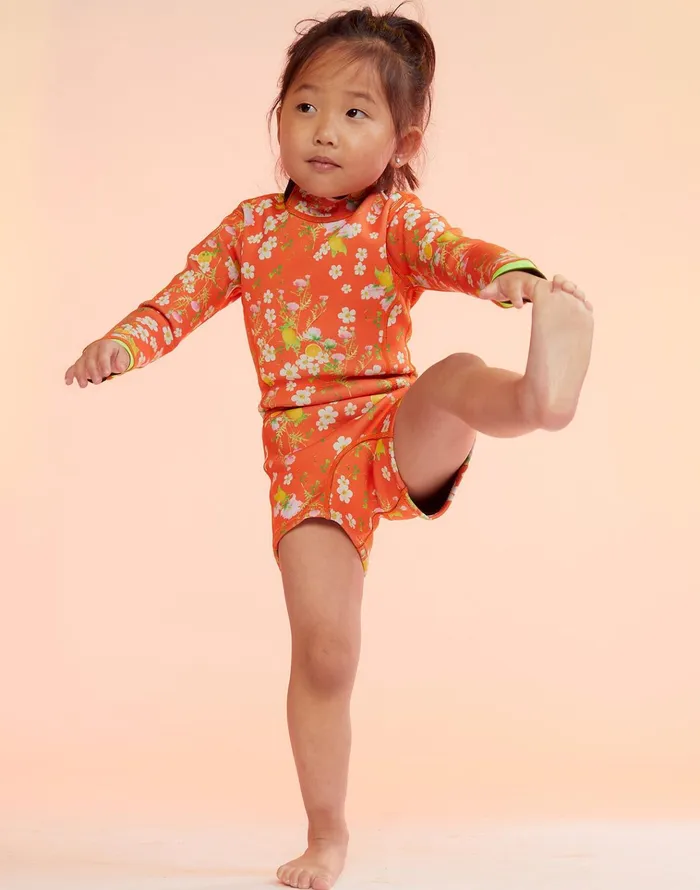 Kids Floral Wetsuit 8211 Orgmt Women Cynthia Rowley Surf and Swim