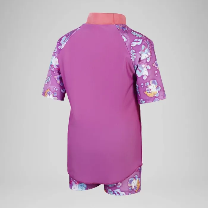 Kids Girl039s Rash Vests Speedo Girls039 Digital Short Sleeve Rash Top Set PinkPurple Kids Girl039s Rash Vests Speedo Girls039 Digital Short Sleeve Rash Top Set PinkPurple