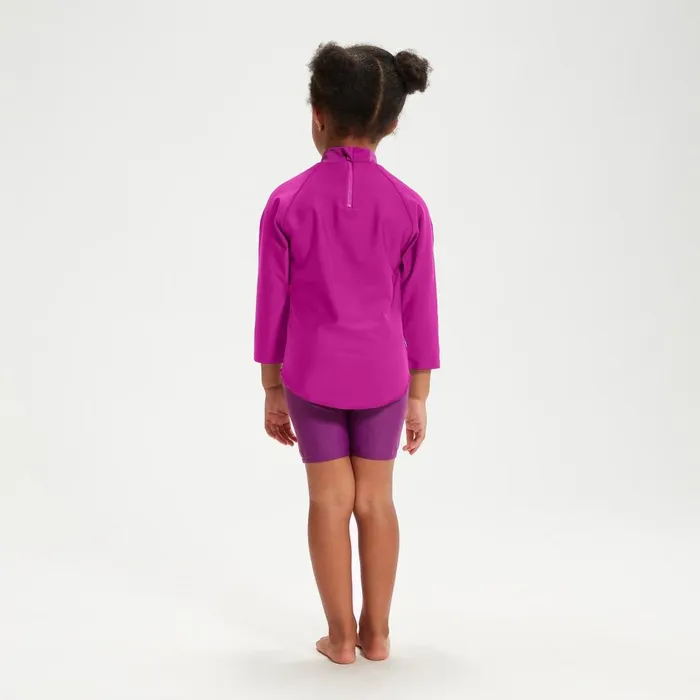 Kids Girl039s Rash Vests Speedo Infant Girls039 Long Sleeve Rash Top Purple