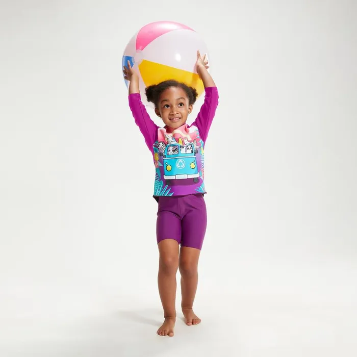 Kids Girl039s Rash Vests Speedo Infant Girls039 Long Sleeve Rash Top Purple