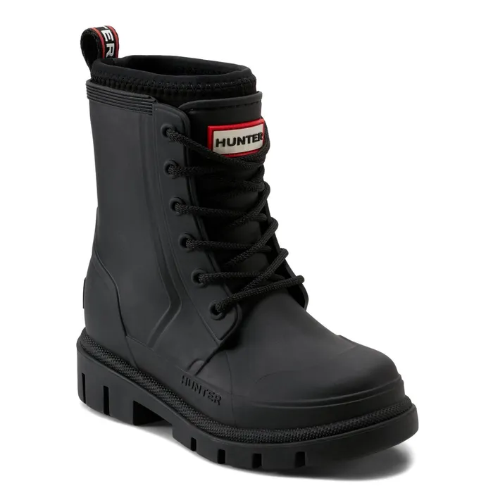 Kids Rain Boots Hunter Boots Big Kids Stomper Laceup Waterproof Ankle Boots Black Kids Rain Boots Hunter Boots Big Kids Stomper Laceup Waterproof Ankle Boots Black