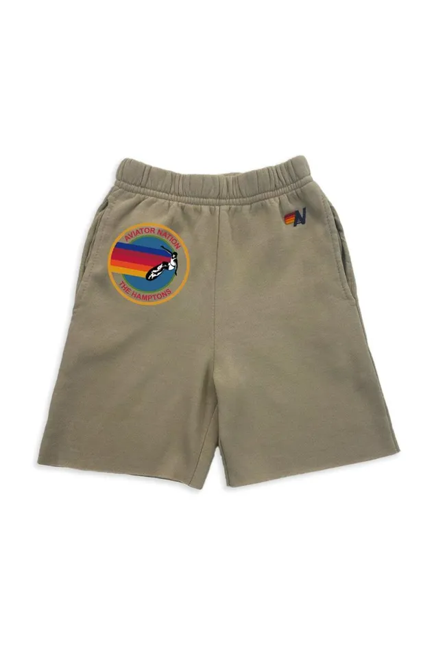 Kids Shorts Aviator Nation Hamptons Sweatshorts 8211 Sand