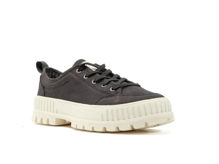 Kids Sneakers PALLADIUM PALLASHOCK LO ORGANIC 2 Black Kids Sneakers PALLADIUM PALLASHOCK LO ORGANIC 2 Black