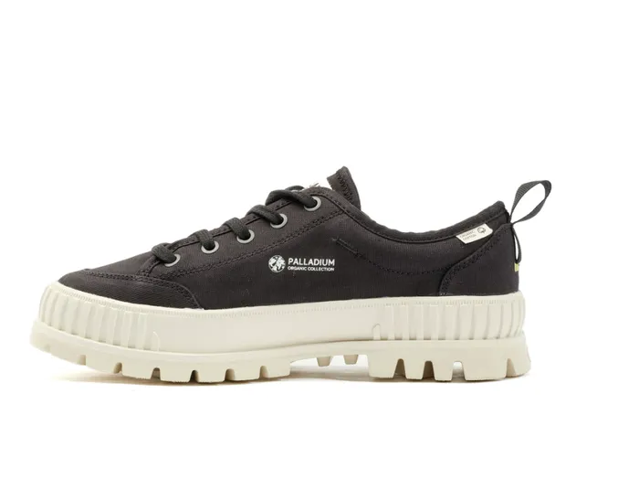 Kids Sneakers PALLADIUM PALLASHOCK LO ORGANIC 2 Black Kids Sneakers PALLADIUM PALLASHOCK LO ORGANIC 2 Black