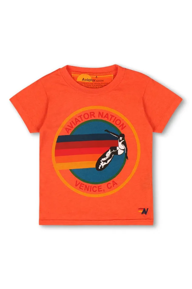 Kids Tees Aviator Nation Tee 8211 Orange