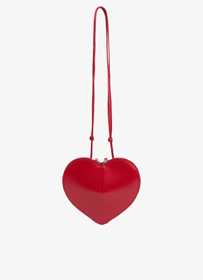 Lacquer Red Le Cur Bag In Calfskin Women Alaa Mini Bags Lacquer Red Le Cur Bag In Calfskin Women Alaa Mini Bags