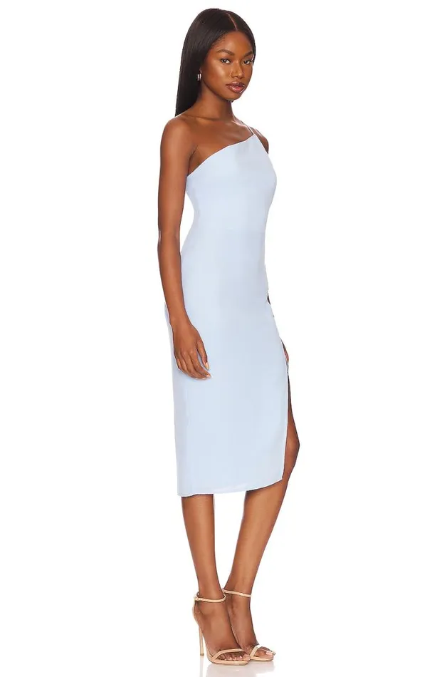 Lazo Midi Dress Baby Blue Women Lovers and Friends Dresses