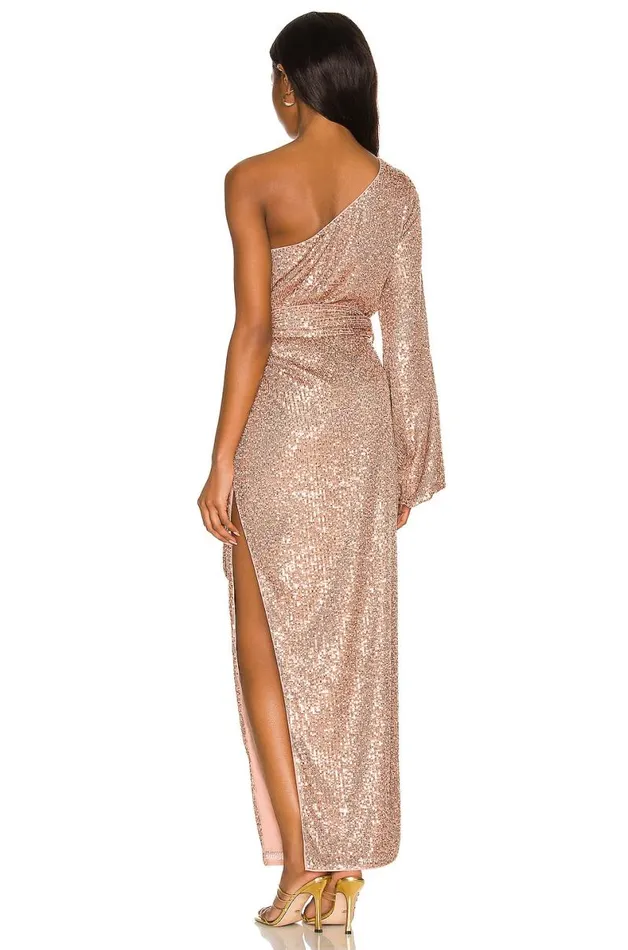 Life Of The Party Gown Rose Gold Women Lovers and Friends Dresses