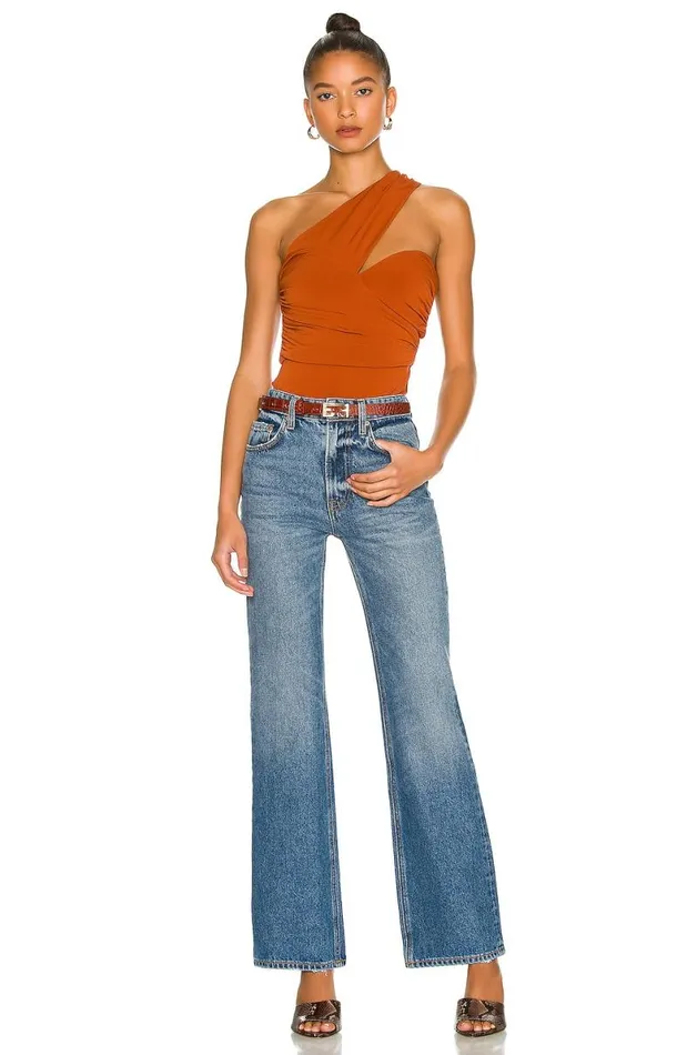 Liv Bodysuit Ginger Brown Women Lovers and Friends Tops