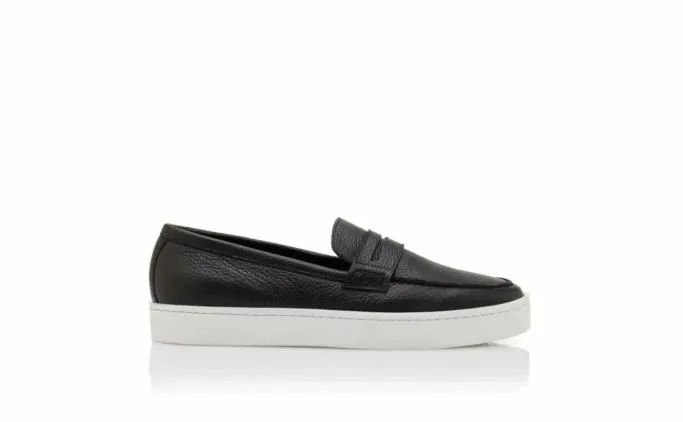 Loafers Men Manolo Blahnik ELLISBlack Calf Leather SlipOn Loafers Loafers Men Manolo Blahnik ELLISBlack Calf Leather SlipOn Loafers