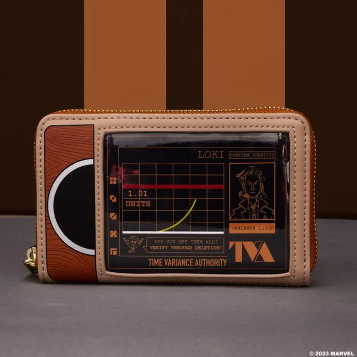 Loki TVA Multiverse Zip Around Wallet Unisex Loungefly Bags and Wallets Loki TVA Multiverse Zip Around Wallet Unisex Loungefly Bags and Wallets