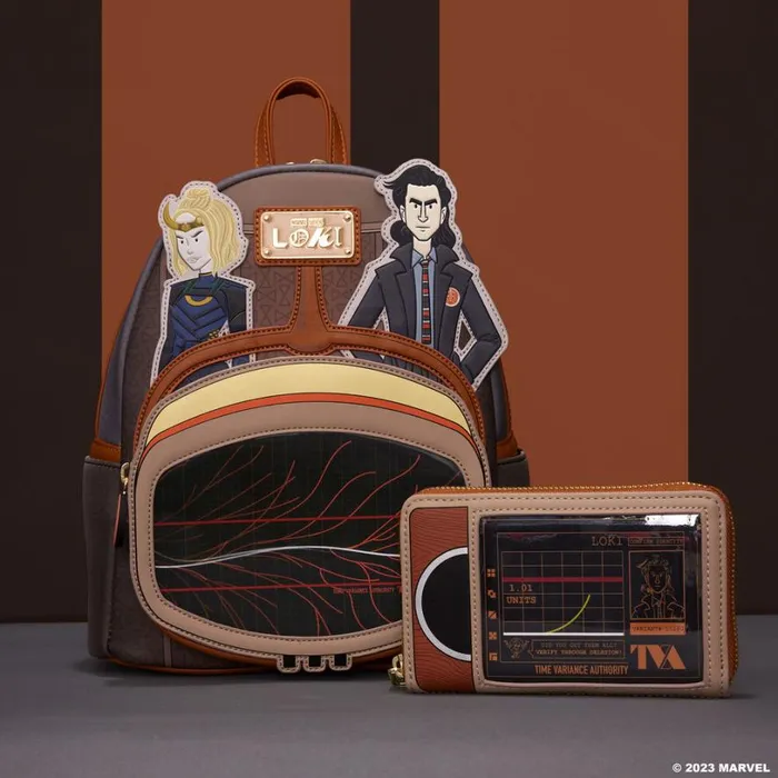 Loki TVA Multiverse Zip Around Wallet Unisex Loungefly Bags and Wallets Loki TVA Multiverse Zip Around Wallet Unisex Loungefly Bags and Wallets