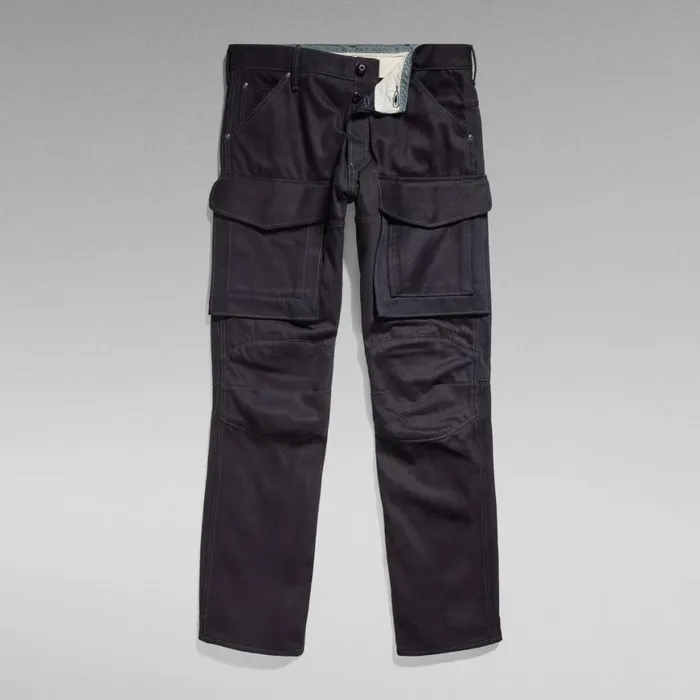 Loose Men GStar RAW GSRR Navy 5620 Regular Selvedge Jeans Raw Denim