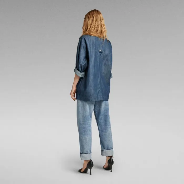 Loose Women GStar RAW Type 89 Loose Jeans Sun Faded Air Force Blue
