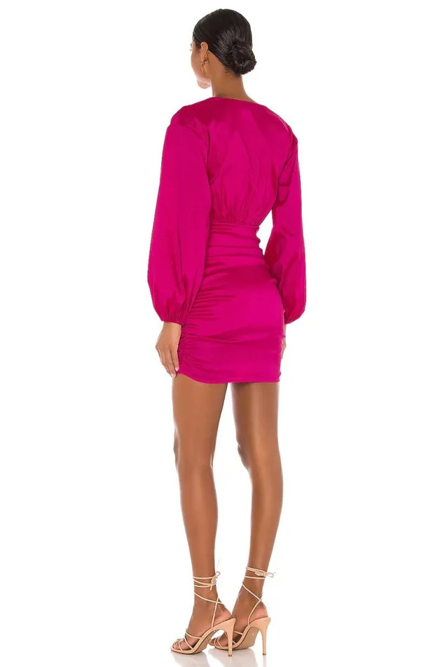 Lorenza Mini Dress Magenta Pink Women Lovers and Friends Dresses