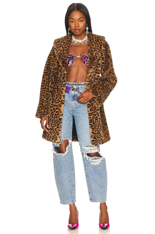 Lovers Friends Elysian Cropped Top Mariposa Multi Women Lovers and Friends Tops
