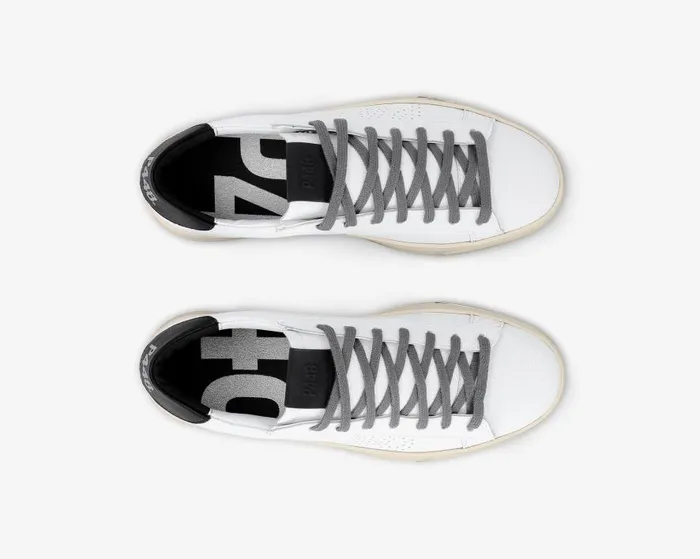 Low Tops Mens P448 Jack Recycled WhiteBlack Low Tops Mens P448 Jack Recycled WhiteBlack