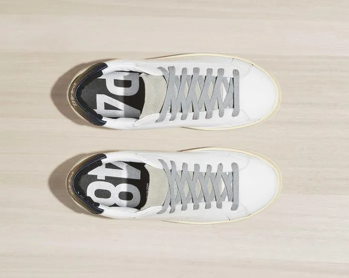 Low Tops Mens P448 John WhiteNavy