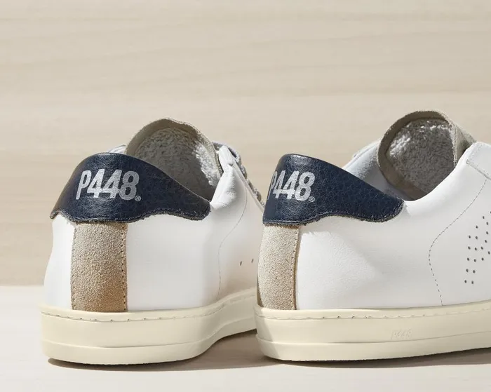Low Tops Mens P448 John WhiteNavy