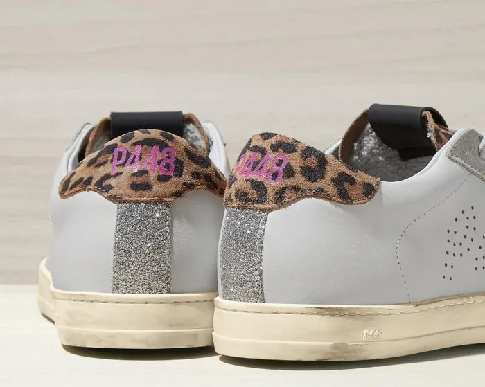 Low Tops Womens P448 John AnimalWhite