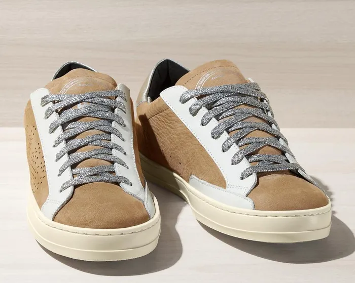 Low Tops Womens P448 John CapellaSilver