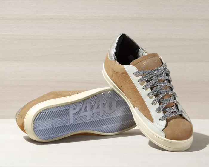 Low Tops Womens P448 John CapellaSilver