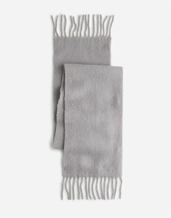 Madewell AlpacaBlend Scarf Gray Women Scarves